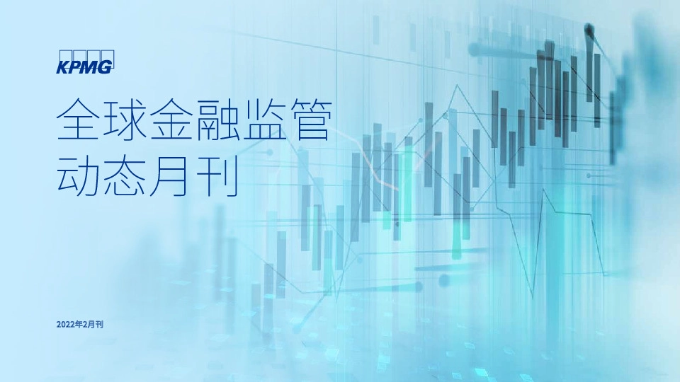 全球金融监管动态月刊