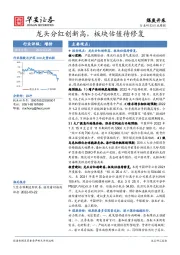 煤炭开采行业周报：龙头分红创新高，板块估值待修复