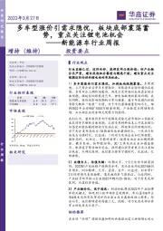 新能源车行业周报：多车型涨价引需求隐忧，板块底部震荡蓄势，重点关注锂电池机会