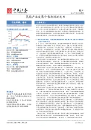 化工行业周报：氢能产业发展中长期规划发布