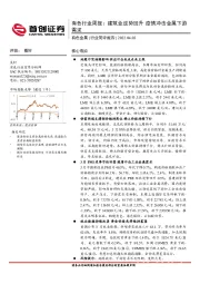 有色行业周报：建筑业逆势回升 疫情冲击金属下游需求