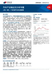 汽车产业链近况分析专题：上海、吉林、广东区域汽车供应链梳理