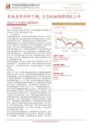 房地产行业周报：多地房贷利率下调，3月社融规模同比上升