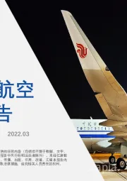 2022年中国民用航空行业短报告