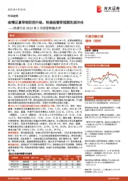 快递行业2022年3月经营数据点评：疫情反复导致防控升级，快递经营受短期负面冲击