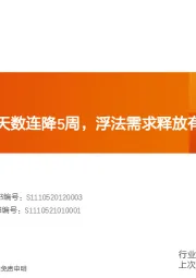 玻璃制造行业研究周报：光伏玻璃库存天数连降5周，浮法需求释放有限