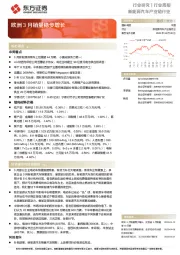 新能源汽车产业链行业行业周报：欧洲3月销量稳步增长