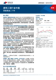 建筑工程行业专题：深度复盘二十年