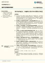 医疗行业专题分析报告：医疗板块盘点：把握院内医疗和消费医疗恢复