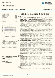 基础化工行业研究：通胀高企，化肥农药高景气有望延续