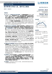 汽车行业月报：造车新势力加速入局，看好自主崛起