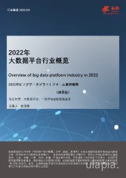 2022年大数据平台行业概览（摘要版）