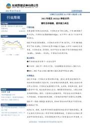 计算机行业双周报2022年第9期总第24期:2021年报及2022Q1季报点评:营收总体稳健,盈利能力承压