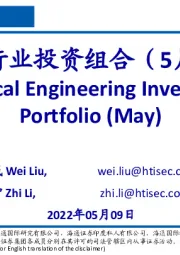 化工行业投资组合(5月份)