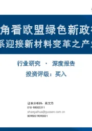 新材料深度报告:双碳视角看欧盟绿色新政行业篇 时尚体系迎接新材料变革之产业应用篇