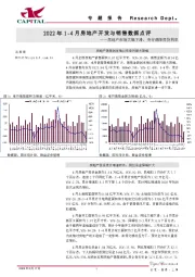 2022年1-4月房地产开发与销售数据点评：房地产市场大幅下滑，央行调降房贷利率