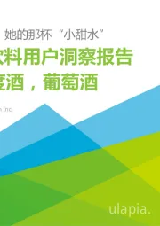 酒精饮料用户洞察报告—低度酒，葡萄酒