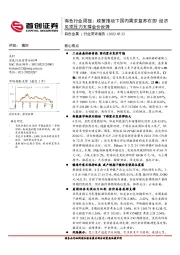 有色行业周报：政策推动下国内需求复苏在即 经济见顶压力支撑金价反弹