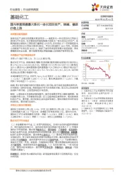 基础化工:国内单套规模最大炼化一体化项目投产,烧碱、橡胶价格上涨