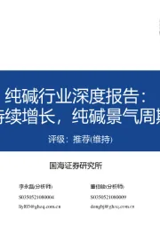 纯碱行业深度报告:光伏需求持续增长,纯碱景气周期有望延续