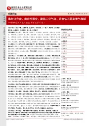 机械行业周报(2022年5月第4周):稳经济大盘、确定性掘金:聚焦工业气体、培育钻石等高景气领域