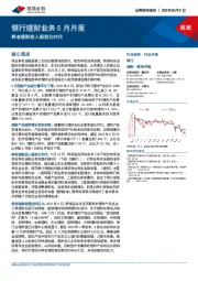 银行理财业务5月月报：养老理财进入规范化时代