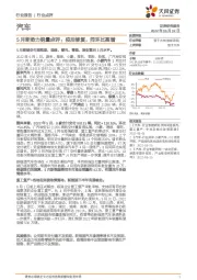 汽车5月新势力销量点评：疫后修复，同环比高增