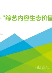 “女性+”综艺内容生态价值报告