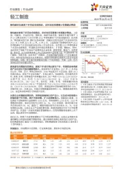 轻工制造行业点评:绿色建材及家具下乡活动全面推进,农村地区消费潜力有望逐步释放