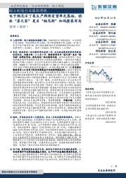 轻工制造行业跟踪周报:电子烟尼古丁类生产牌照有望率先落地,欧派“星之家”更名“铂尼斯”加码整装布局