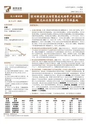 化工新材料行业周报：深圳新政重点培育集成电路等产业集群，默克拟在张家港新建半导体基地