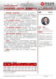 电力行业2022年中报业绩前瞻：水电开启丰收季，火电仍承压，新能源趋势不改