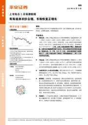 上市险企5月保费数据:寿险新单初步企稳,车险恢复正增长