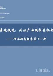 基建行业动态报告第十一期：基建提速，关注产业链投资机会