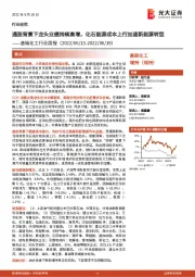 基础化工行业周报:通胀背景下龙头业绩持续高增,化石能源成本上行加速新能源转型