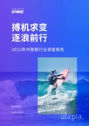 2022年中国银行业调查报告：搏机求变 逐浪前行