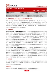 绿色能源上市公司周报：补贴频现，风光建设加速
