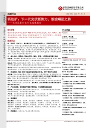 光伏设备行业行业深度报告:钙钛矿:下一代光伏新势力,渐成崛起之势