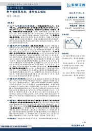 汽车行业月报：新车型密集亮相，看好自主崛起