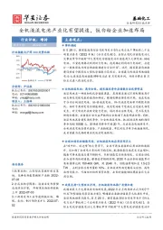 基础化工行业：全钒液流电池产业化有望提速，钛白粉企业加速布局