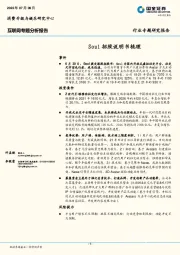 互联网专题分析报告：Soul招股说明书梳理