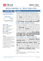 战略科技（计算机）行业专题：新型电力系统的重要一环，虚拟电厂联通电力体系