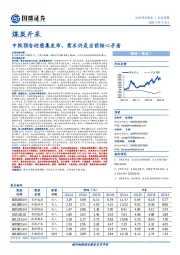 煤炭开采行业周报：中报预告迎密集发布，需求仍是当前核心矛盾