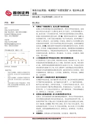 有色行业周报：电解铝厂亏损范围扩大铝价料止跌企稳