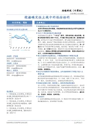 战略科技（计算机）行业周报：挖掘确定性主线中的低估标的