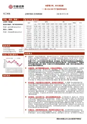 轻工行业2022年中期投资策略报告：雨霁晴方好，秋日胜春朝