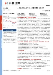 商业贸易行业周报：6月社零恢复正增长，零售消费景气度回升