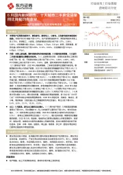 造纸轻工行业周报：地产后周期产业链数据每周速递-6月国内新房销售、十大城市二手房交易量同比降幅均有收窄