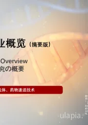 2022年中国RNAi行业概览(摘要版)