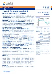 计算机行业周报：22Q2计算机板块基金持仓复盘